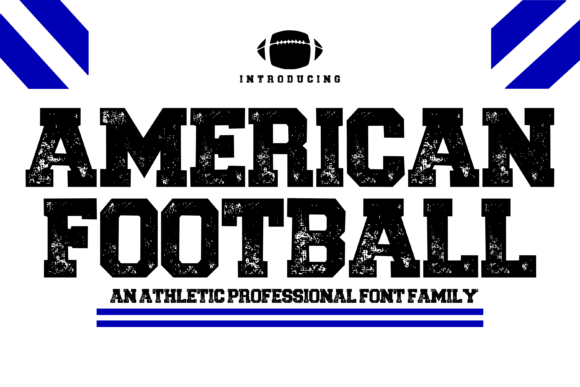 American Football Font: Friendly, Polished & Perfect for Small Business Branding