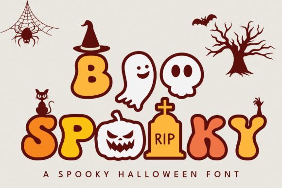 Boo Spooky: A Spooky Display Font That Actually Works in Branding