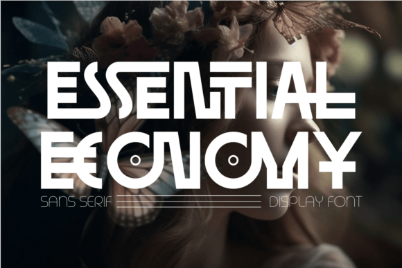 Essential Economy: A Display Font That Cuts Through the Feed