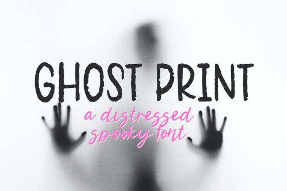 Ghost Print: A Distressed Handwriting Font That Feels Like Autumn Air