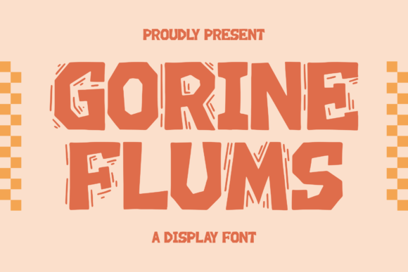 Gorine Flums: A Joyful Display Font for Editorial Design