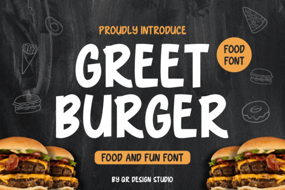 Greet Burger: A Joyful Display Font for Digital Branding