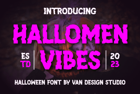 Hallomen Vibes: A Display Font That Breathes Life Into Editorial Moments