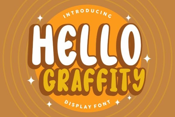 Hello Graffity Font: Sweet, Playful & Perfect for Handmade Products