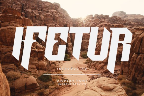Ifetur: A Display Font That Makes Your Brand Feel Magical