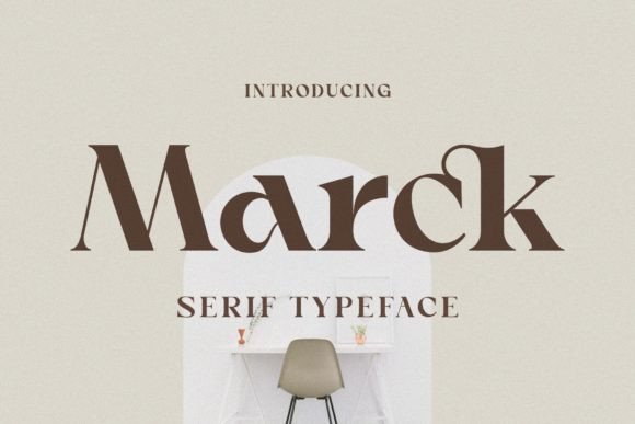 Marck Serif Typeface: Crisp, Confident Display Typography