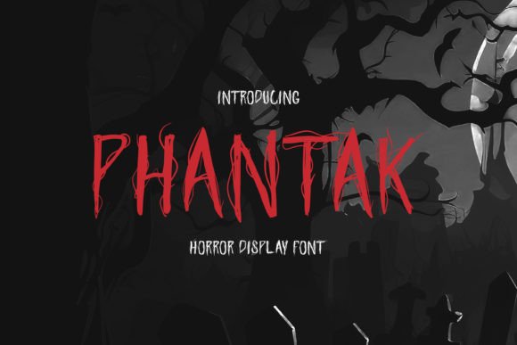 Phantak: A Handwritten Display Font That Sets the Mood