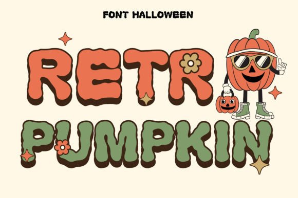 Retro Pumpkin: A Display Font That Delivers Joy at First Glance