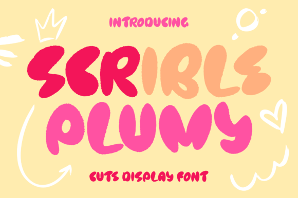 Scrible Plumy: A Whimsical Display Font That Elevates Digital Branding