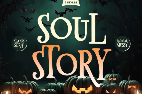 Soul Story: A Playful Display Font for Scroll-Stopping Campaigns