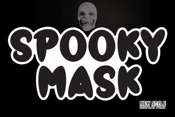 Spooky Mask: A Friendly Display Font for Real Small Business Brands