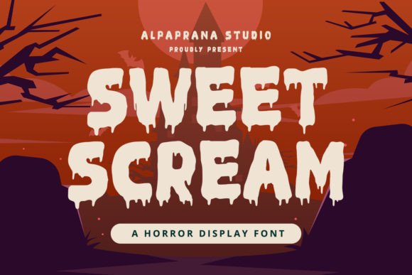 Sweet Scream: A Playful Display Font That Delights on Screen