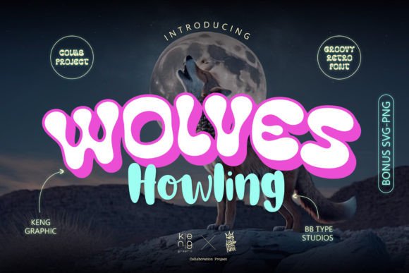 Wolves Howling: A Retro Display Font That Anchors Editorial Mood